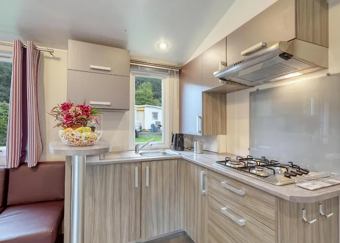 キャンプ場 Lovely Stacaravan In 3*